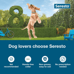 Seresto Flea and Tick Collar for Large Dogs - Calvetsupply
