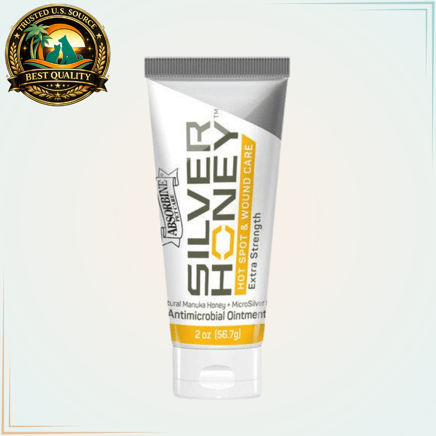 Silver Honey Hot Spot & Wound Care Ointment 2 Oz - Calvetsupply
