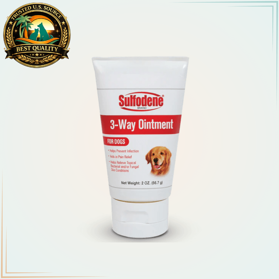 Sulfodene 3-Way Wound and Hot Spot Ointment for Dogs 2 Oz - Calvetsupply