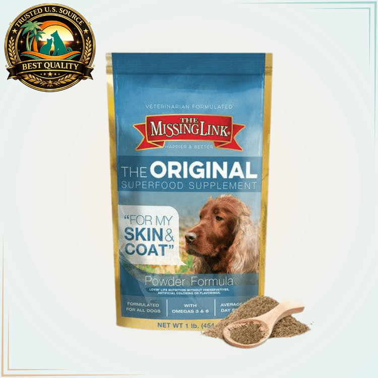 The Missing Link Skin & Coat Supplement for Dogs 1 Pound - Calvetsupply