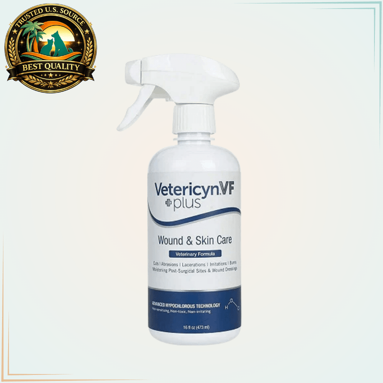 Vetericyn Plus VF Wound and Skin Care - 16 oz. - Calvetsupply